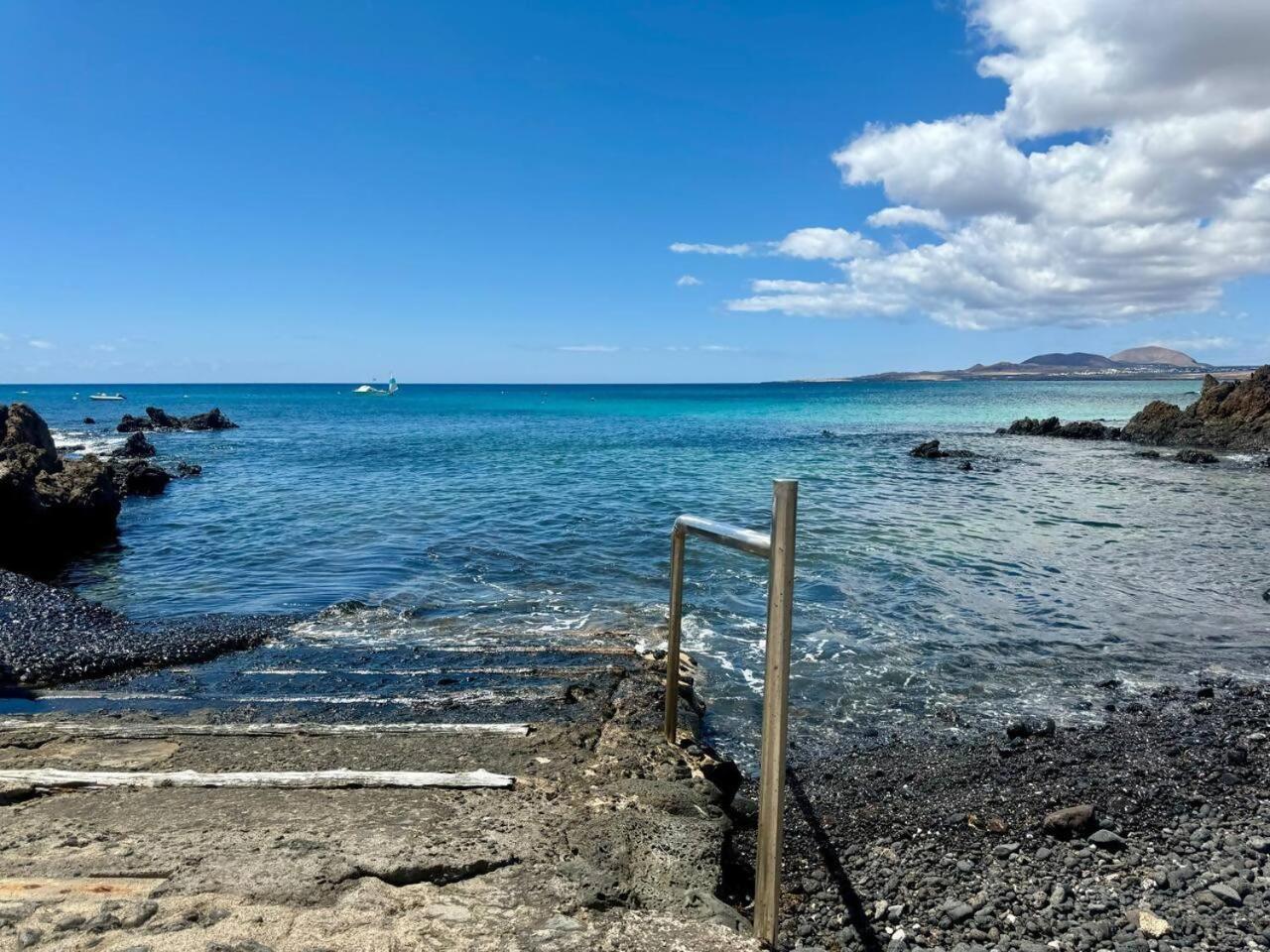 Gran Terraza 1 Minuto De Las Piscinas Naturales Punta Mujeres Dış mekan fotoğraf