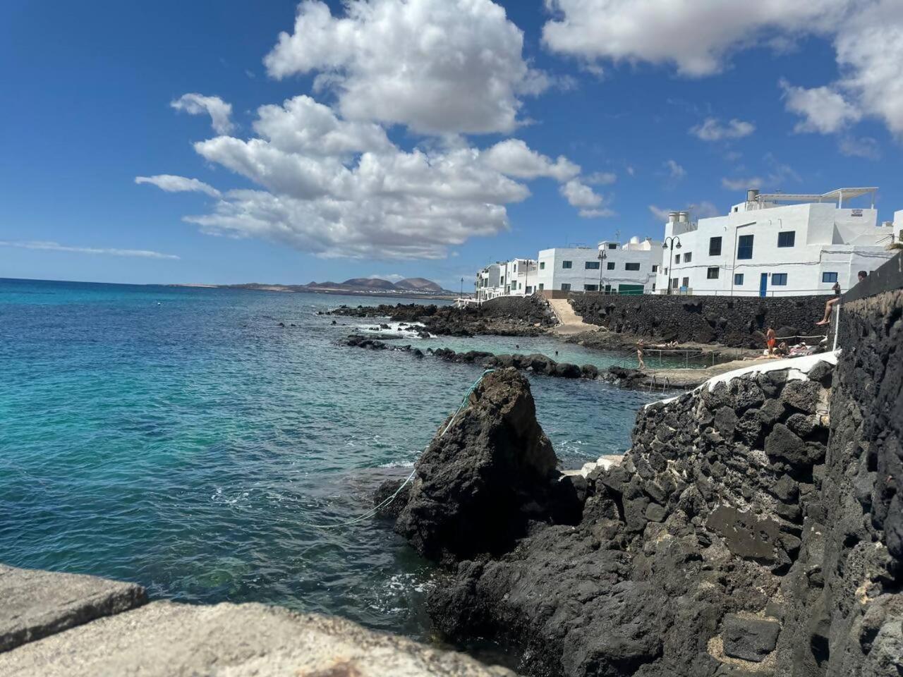 Gran Terraza 1 Minuto De Las Piscinas Naturales Punta Mujeres Dış mekan fotoğraf