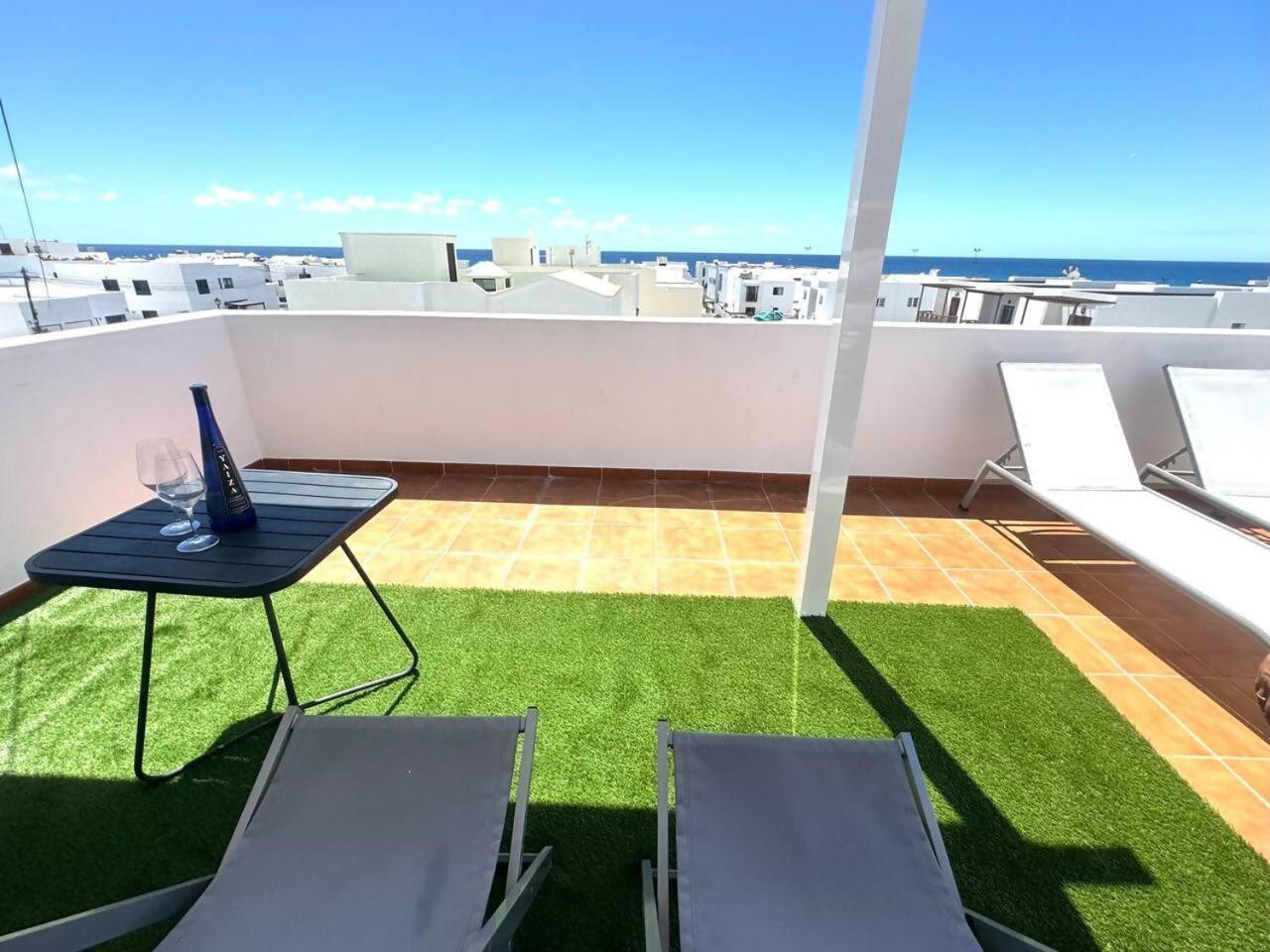 Gran Terraza 1 Minuto De Las Piscinas Naturales Punta Mujeres Dış mekan fotoğraf