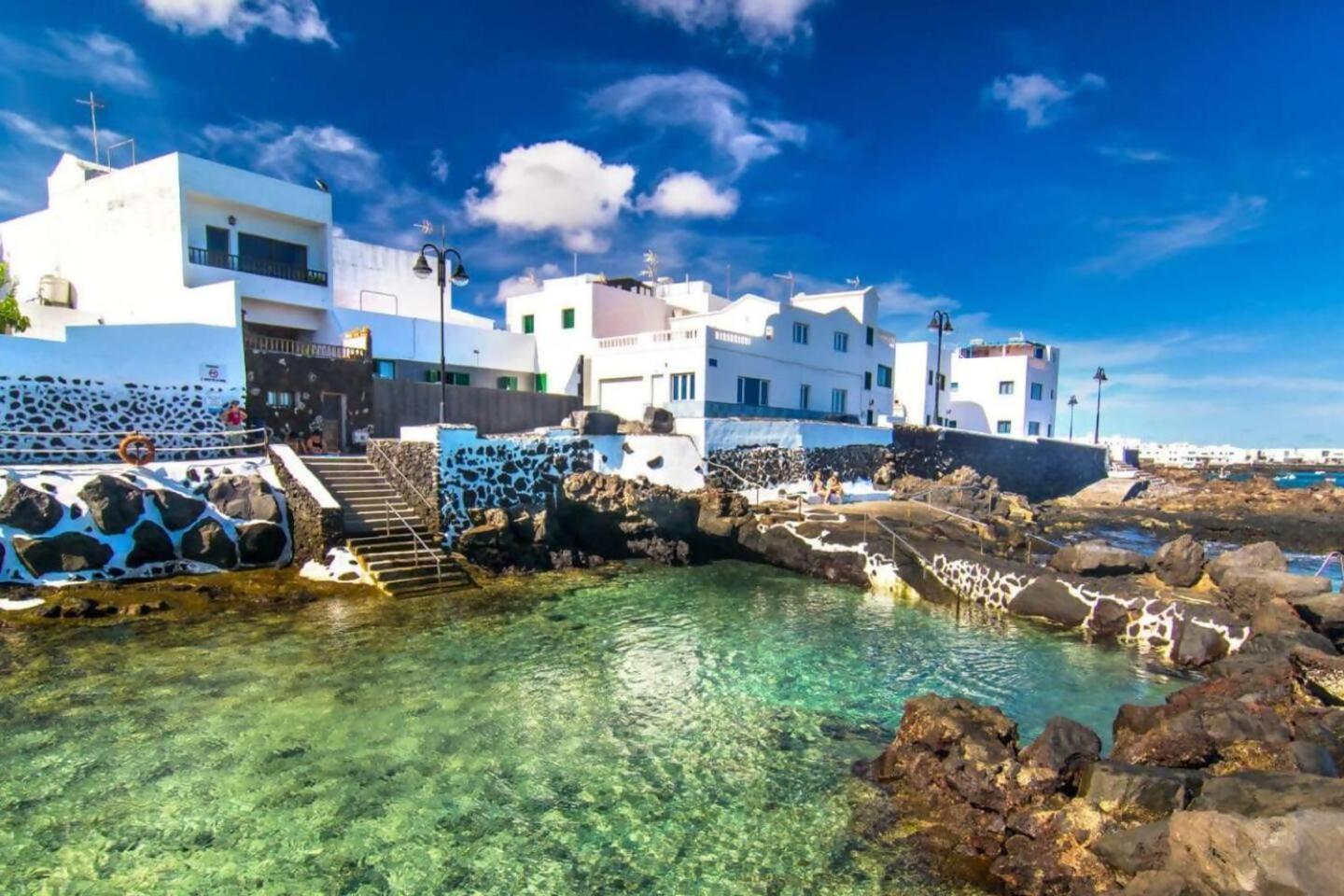 Gran Terraza 1 Minuto De Las Piscinas Naturales Punta Mujeres Dış mekan fotoğraf